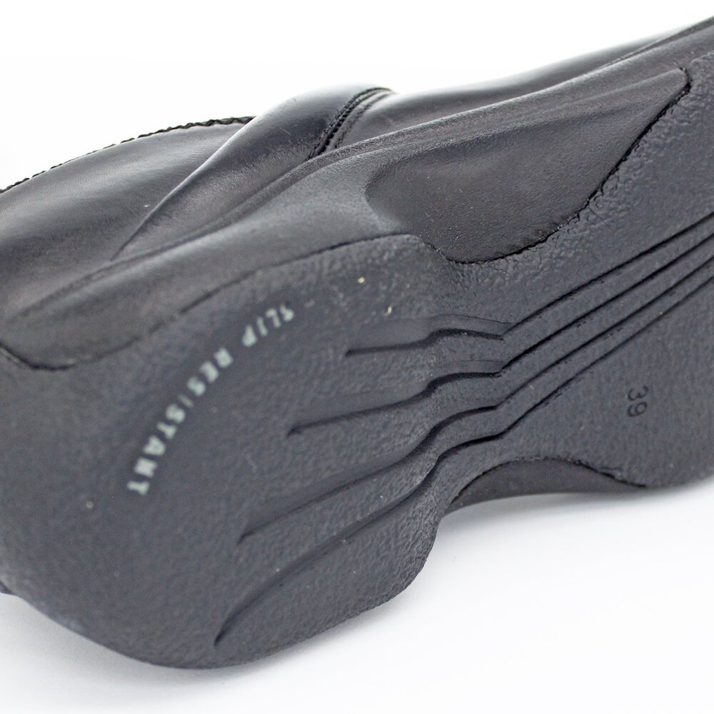 Dansko Women's Kelsey Black Leather Pro Anti-Slip Clog: Size: EU 39 / US 8.5-9 - Picture 6 of 6